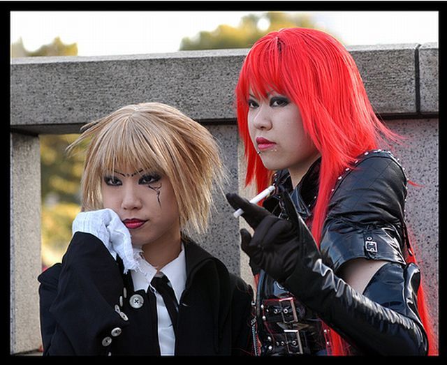 Japanese fashion street Harajuku (41 pics)