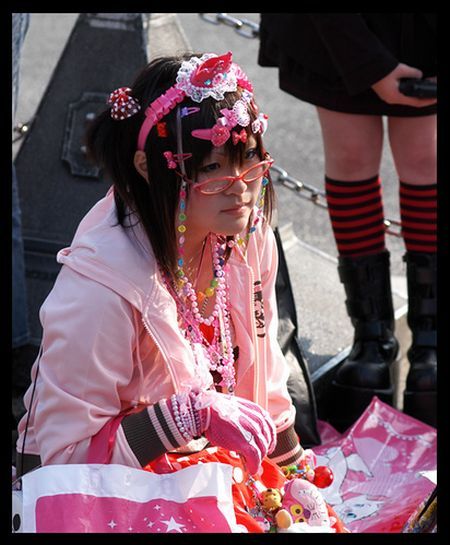 Japanese fashion street Harajuku (41 pics)