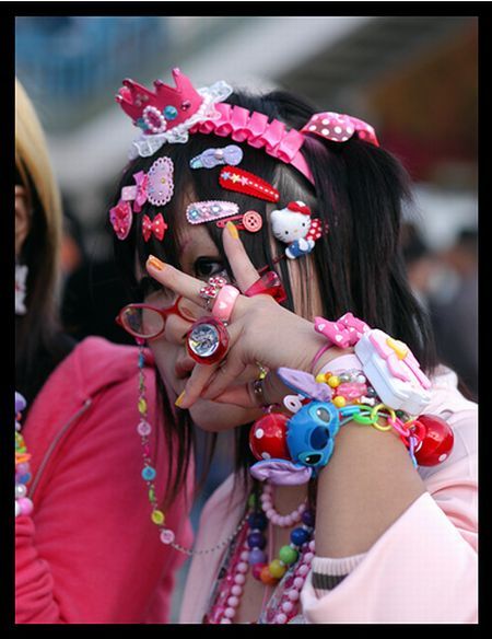Japanese fashion street Harajuku (41 pics)