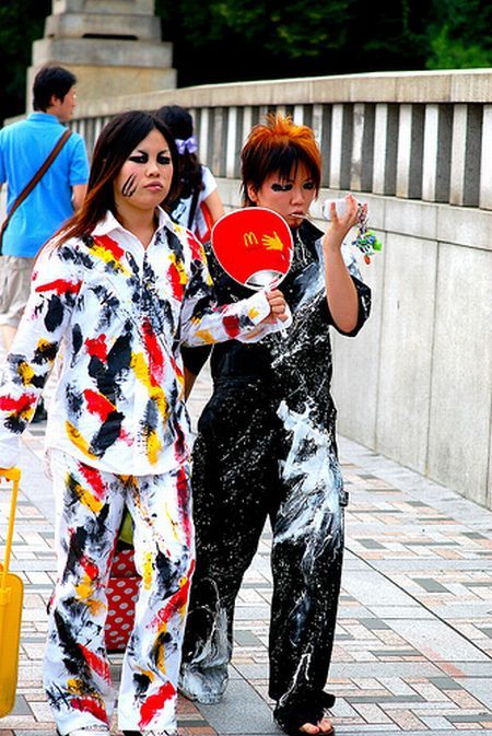 Japanese fashion street Harajuku (41 pics)