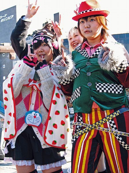 Japanese fashion street Harajuku (41 pics)