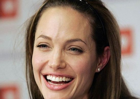 Angelina Jolie Head