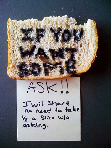 funny notes. 11 Funny office luch notes?