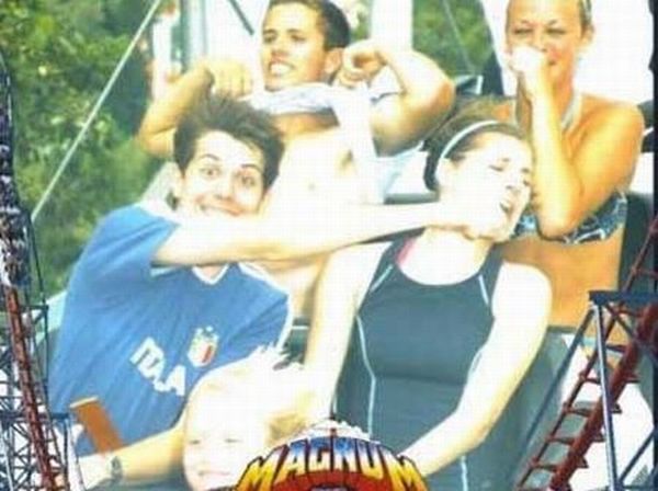 Funny faces during Roller Coaster ride (20 pics)