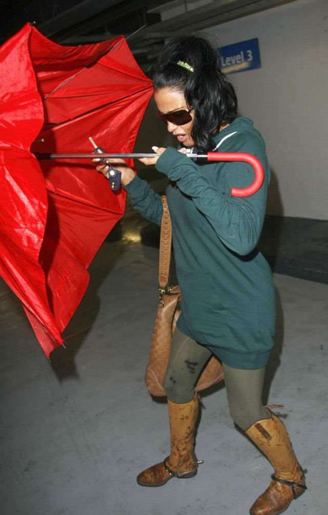 Katie Price vs paparazzi (6 pics)
