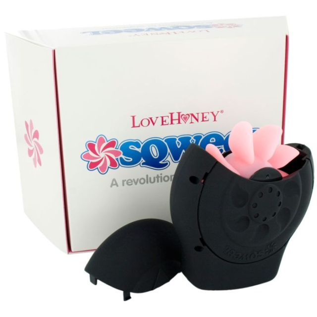 Sqweel – a 10-tongued rotating sex toy for the pleasure of women (6 pics + 1 video)