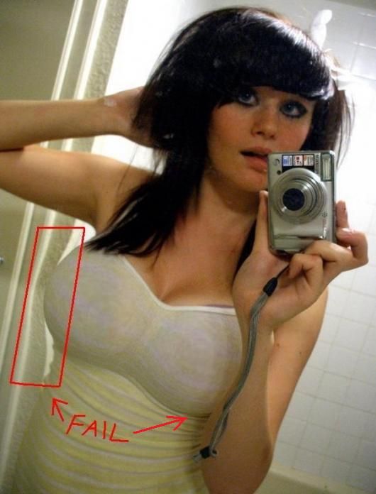 1 Nice fail How not to enlarge your breast with Photoshop 1 pic