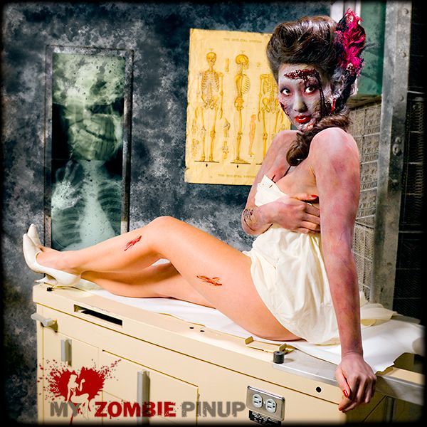 And there you have a good example Zombie Pinup Calendar 2010