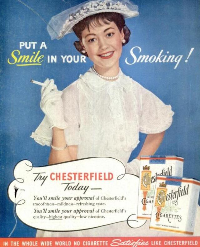 Cigarette Ads from the 50’s (17 pics)