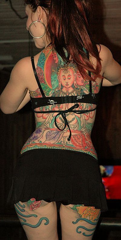 tattooed girls. 8 Compilation of Girls with