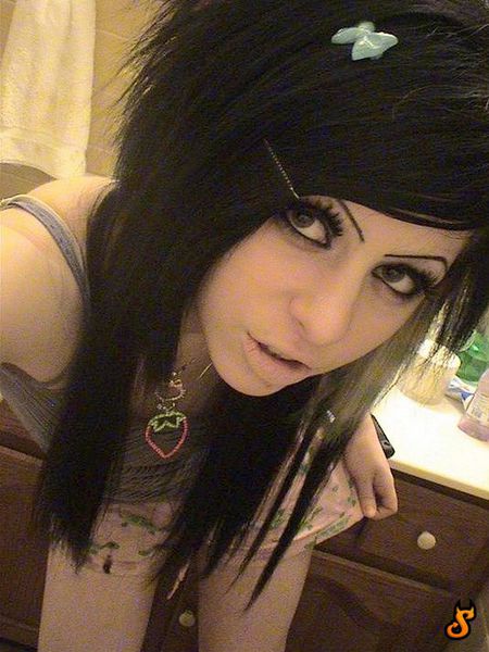 Emo Girl Mullet