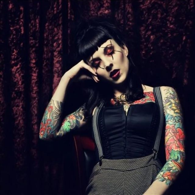 Compilation of Girls with Tattoos. Part 2 (33 pics)