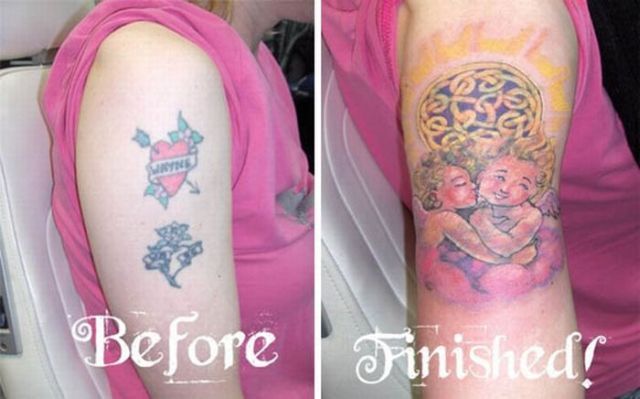 The Art of Covering a Tattoo with Another Tattoo 18 pics 