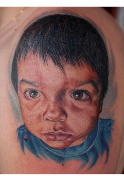 ugly tattoos. 4 The Ugliest Baby Tattoos (11