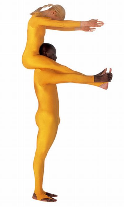 Pilobolus, the Human Alphabet (27 pics)
