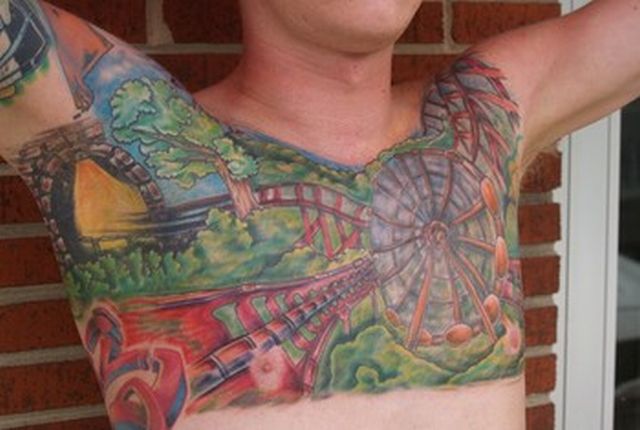 16 Tattoos in Unusual Places (28 pics)