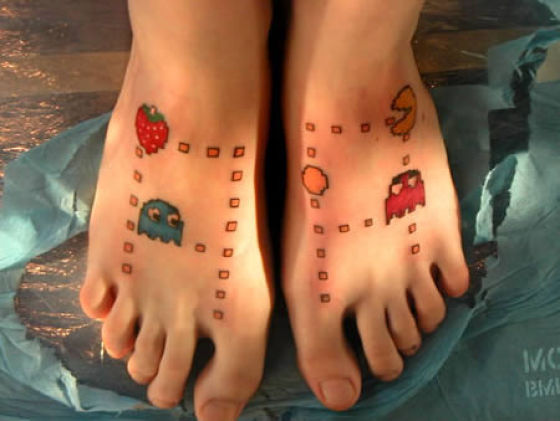 Crazy Foot Tattoos (35 pics) - Izismile.com