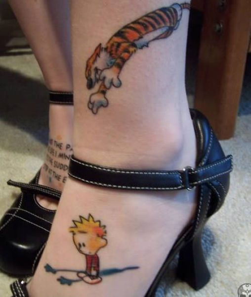 pretty foot tattoos. 6 Crazy Foot Tattoos (35 pics)
