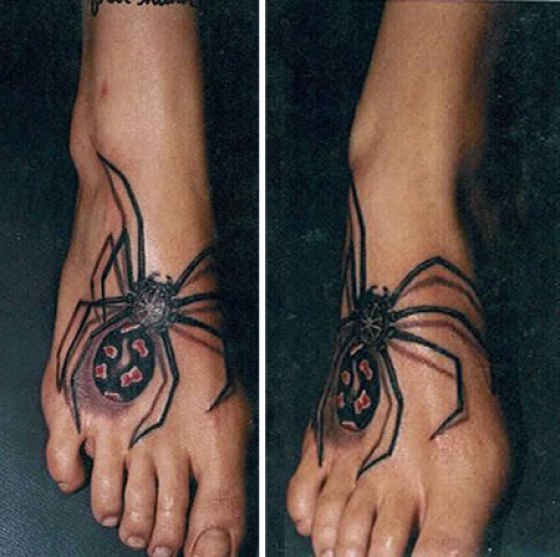 10 Crazy Foot Tattoos 35 pics 