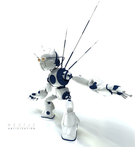 Incredibly Realistic 3D Robot Illustrations (24 pics)