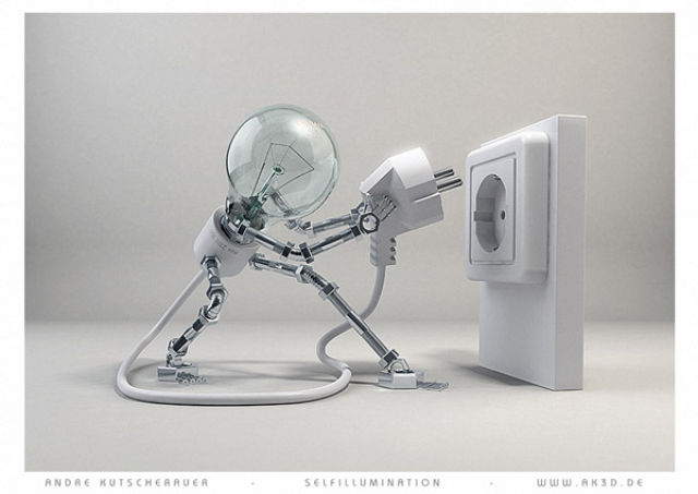 Incredibly Realistic 3D Robot Illustrations (24 pics)