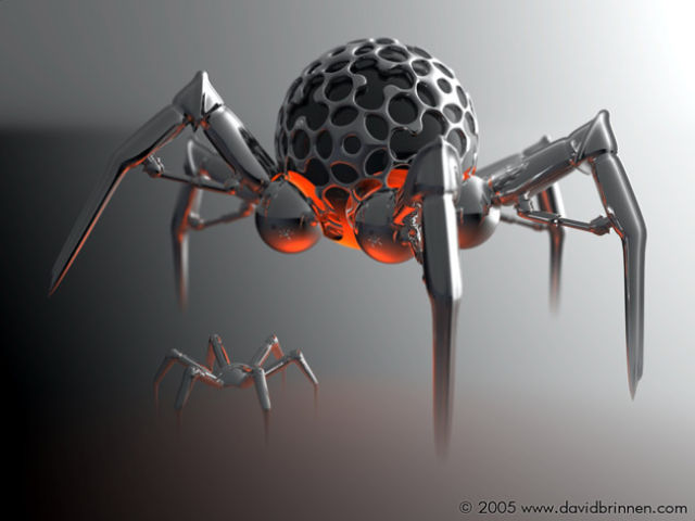 Incredibly Realistic 3D Robot Illustrations (24 pics)