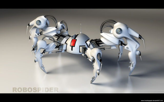Incredibly Realistic 3D Robot Illustrations (24 pics)