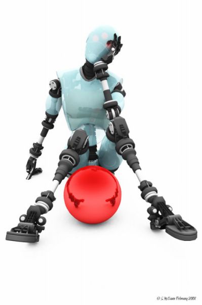 Incredibly Realistic 3D Robot Illustrations (24 pics)