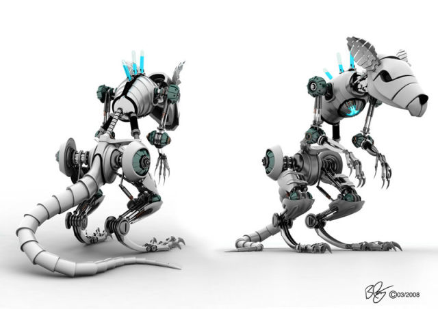 Incredibly Realistic 3D Robot Illustrations (24 pics)