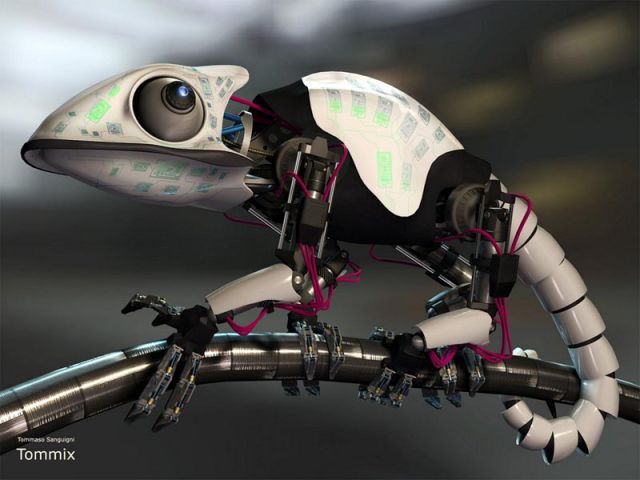 Incredibly Realistic 3D Robot Illustrations (24 pics)