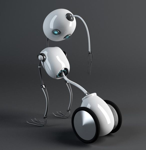 Incredibly Realistic 3D Robot Illustrations (24 pics)