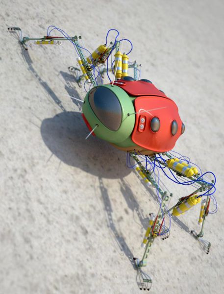 Incredibly Realistic 3D Robot Illustrations (24 pics)