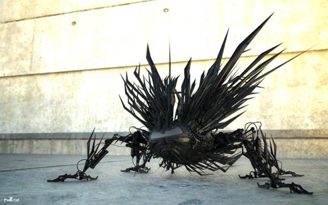 Incredibly Realistic 3D Robot Illustrations (24 pics)