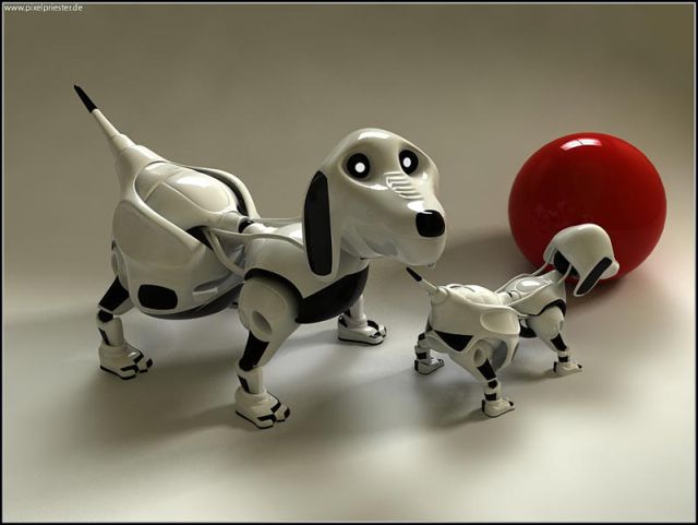 Incredibly Realistic 3D Robot Illustrations (24 pics)