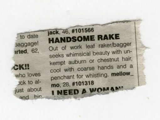 weird dating adverts