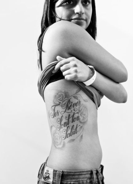 amazing tattoos. 1 Amazing Typographic Tattoos