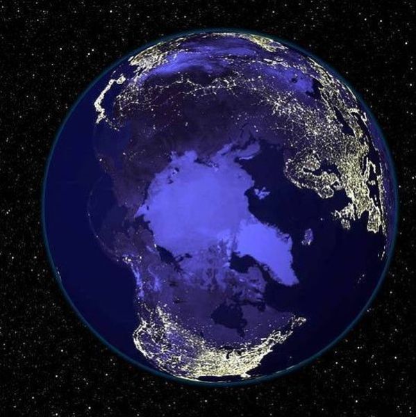 The Oldie of the Day. Earth Seen during the Night (6 pics) The Oldie of the Day. Earth Seen during the Night (6 pics)