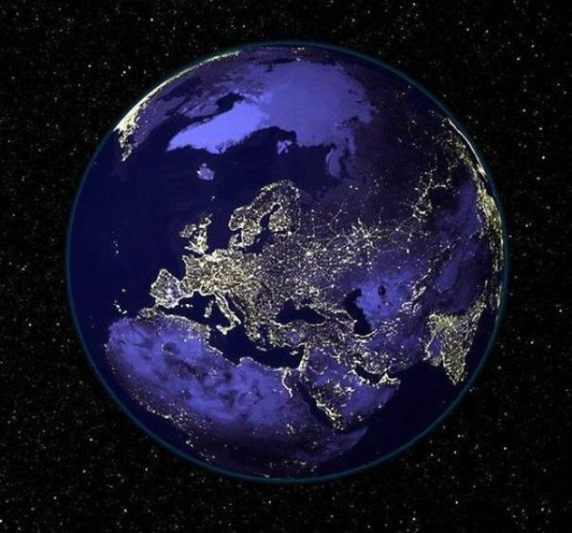 The Oldie of the Day. Earth Seen during the Night (6 pics) The Oldie of the Day. Earth Seen during the Night (6 pics)