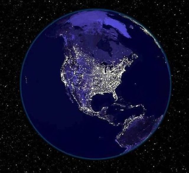 The Oldie of the Day. Earth Seen during the Night (6 pics) The Oldie of the Day. Earth Seen during the Night (6 pics)