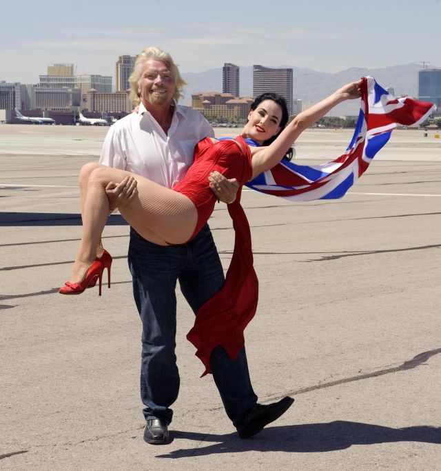 Dita Von Teese in Some Kind of Publicity Stunt (9 pics)