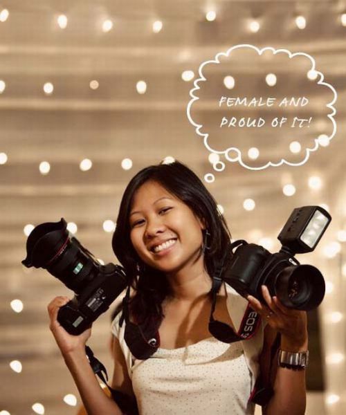 Cute Female Photographers Being photographed (41 pics)
