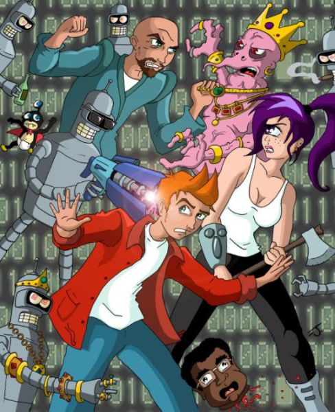 Works of Art Inspired by Futurama TV Show (39 pics)