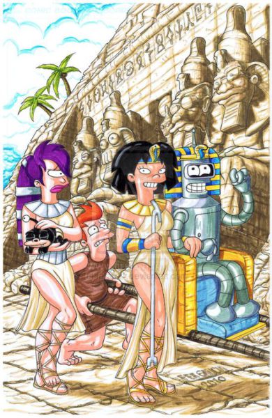 Works of Art Inspired by Futurama TV Show (39 pics)