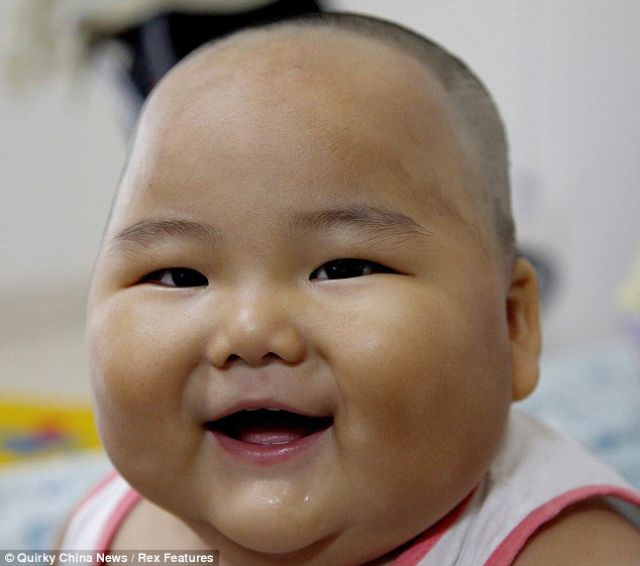 Chubby Chinese Baby (4 pics)