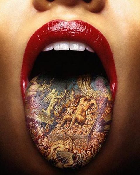 Interesting Tattoos on the Tongue 22 pics 