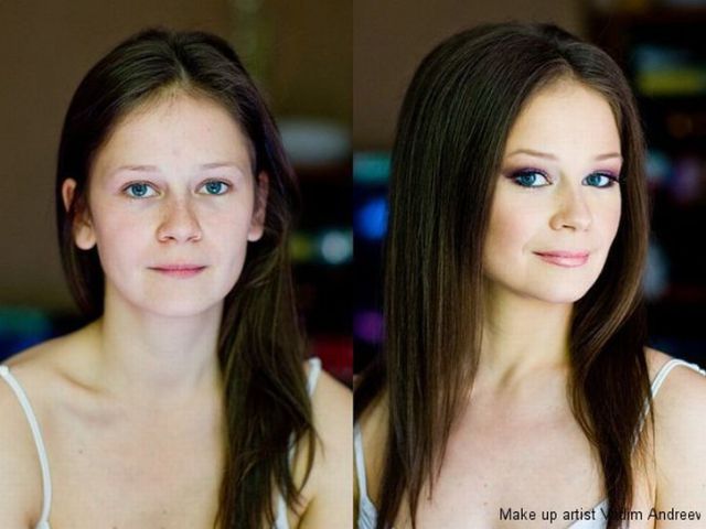 before and after makeup pics. 1 Make-up Miracles: Before and