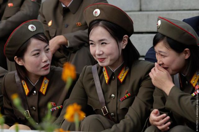 north korean army parade. Return to North Korean