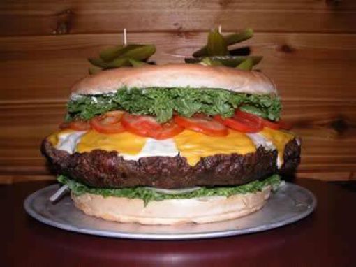 Giant Cheeseburger (7 pics)