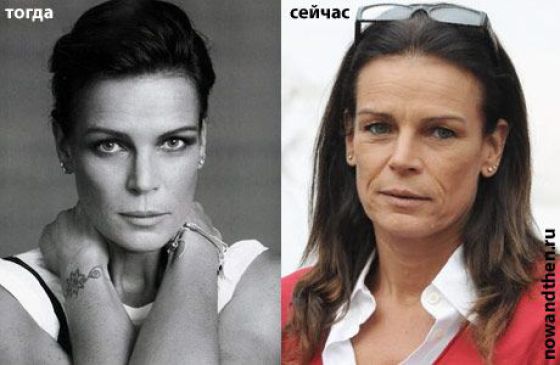 Princess Stephanie of Monaco 46 Celebrities Then and Now 75 pics 