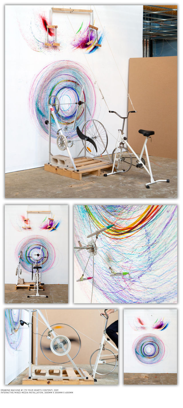 Uncanny Factoid: Bicycle Art